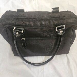 Caboodles Makeup Bag Cosmetics Travel Case Doctor Style Toiletries Black Purse